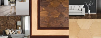 Parquet Flooring, Border Inlays, Floor Medallions and Wood Wall Panels from Oshkosh Designs